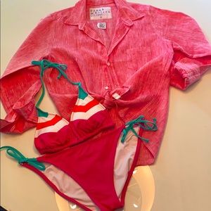 UPDATE:Becca Bikini (AVAILABLE) /Linen Top (SOLD)